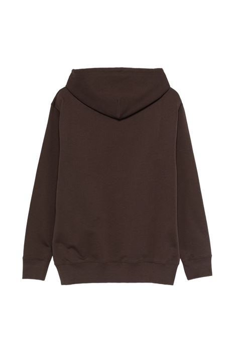 felpa norse standard hoodie uomo marrone NORSE PROJECTS | N20-13729024